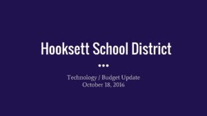 Hooksett School District